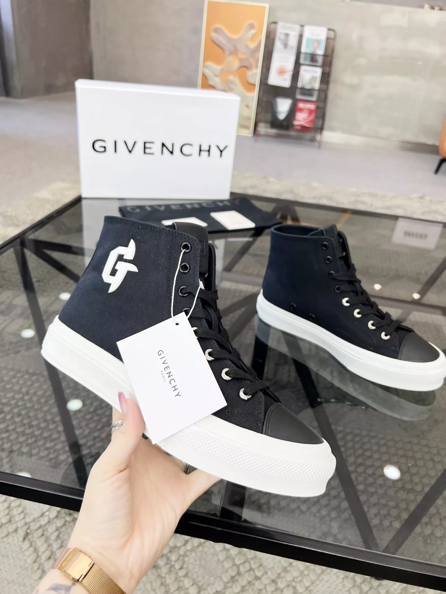 givenchy high tops chaussures pour homme s_12b50022